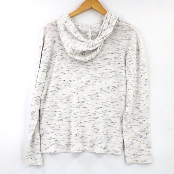 Rustic Souls Hoodie Womens White Pullover Knit Drawstring Hooded Size Medium M - Picture 7 of 9